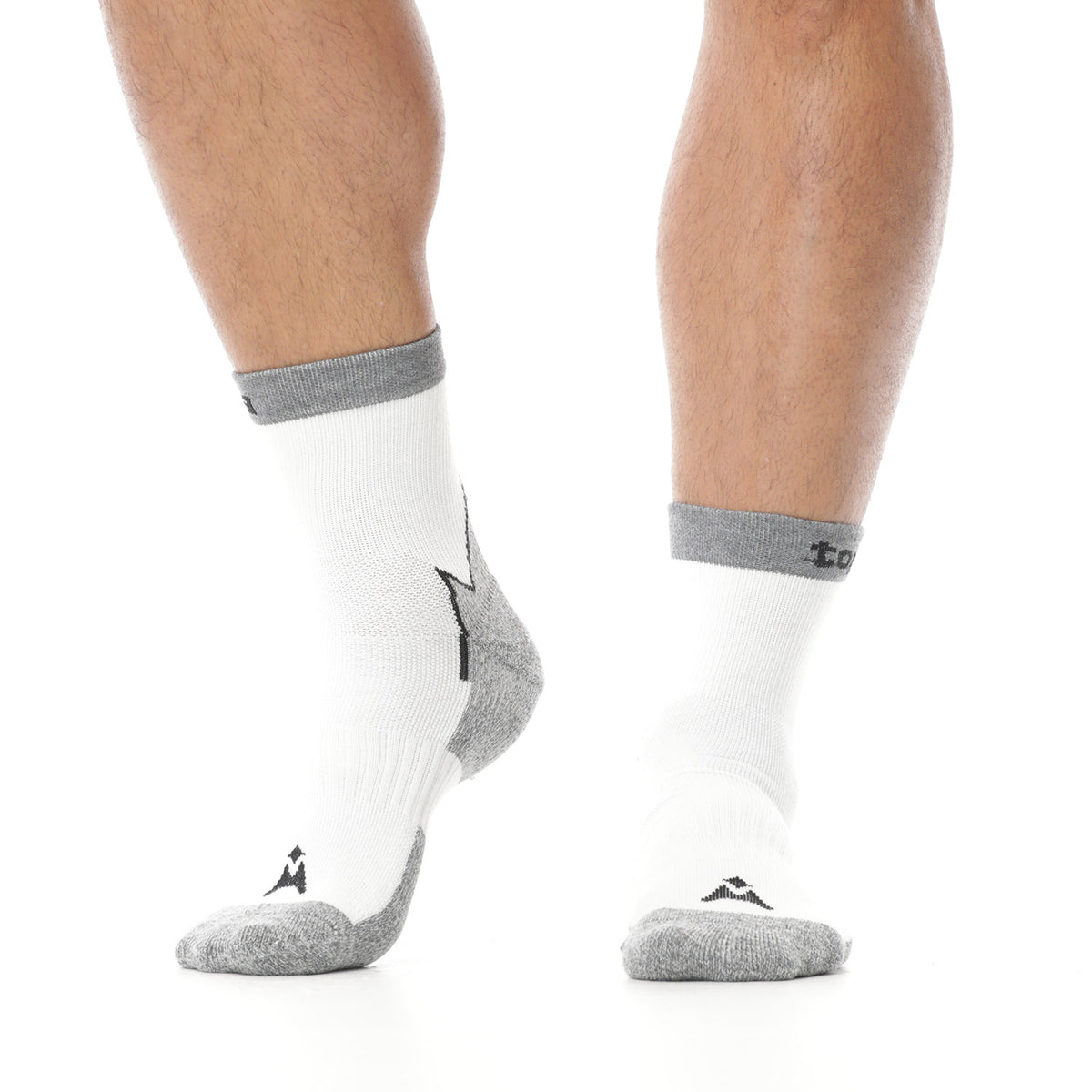 Calcetines Tobilleras para Hombre Pissis Blanco/Gris