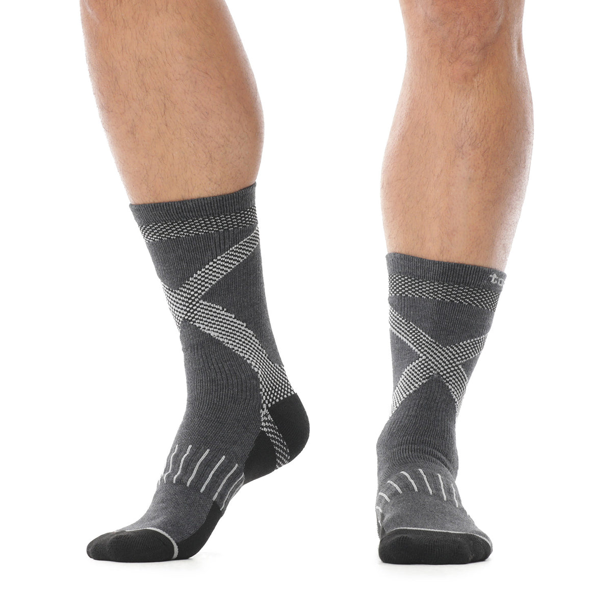 Calcetines altos  Hombre Altar térmicos Negro/Blanco