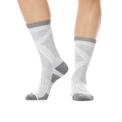 Calcetines altos Mujer Altar térmicos Gris/Blanco