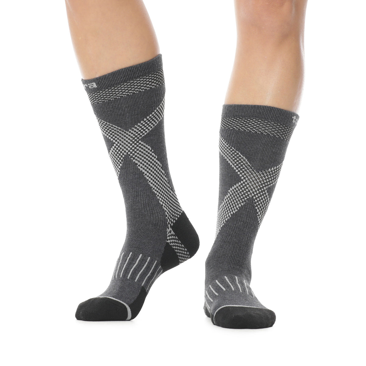 Calcetines Tobilleras para Mujer Pissis Blanco/Gris
