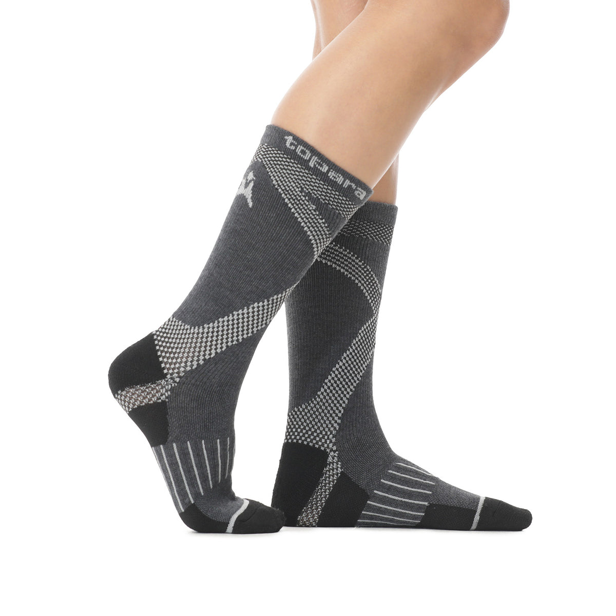 Calcetines tobilleras con lana merino térmica