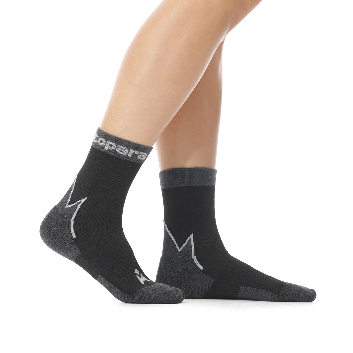 Calcetines tobilleras con lana merino térmica