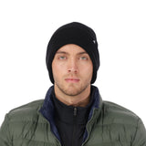 Gorro Beanie en Tejido de Punto Sierra Negro