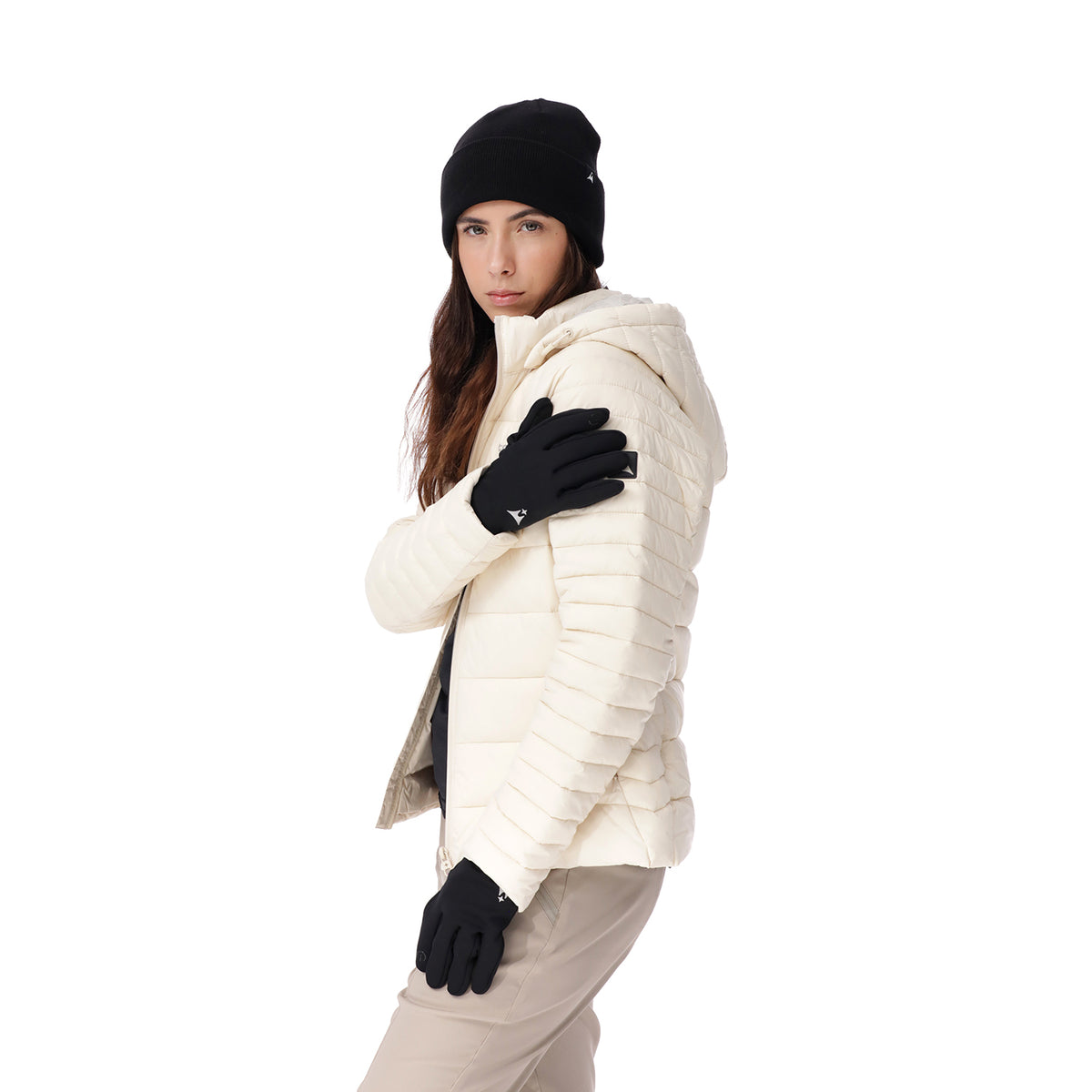 Guantes Antideslizantes para Mujer Tomine Negros