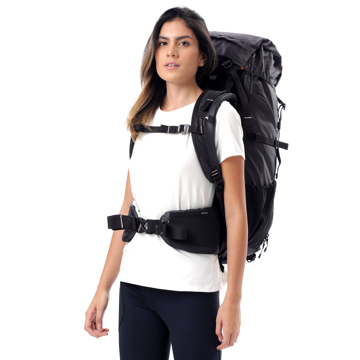 Mochila de Trekking 60L Machu Pichu Negra