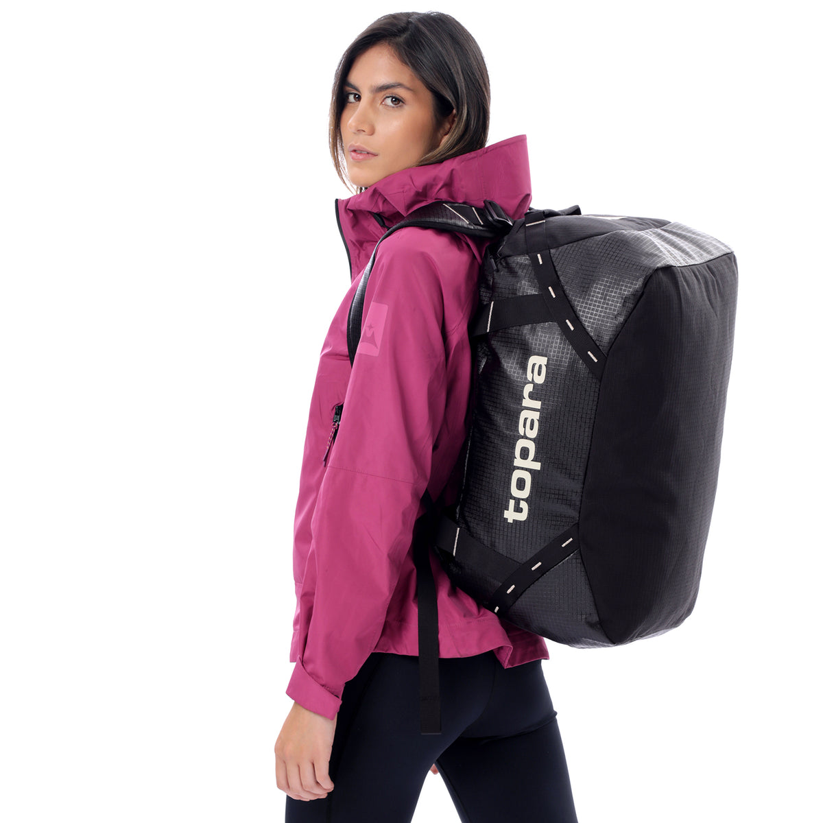 Maletín Deportivo Plegable Mediano de 40L Huascarán Negro