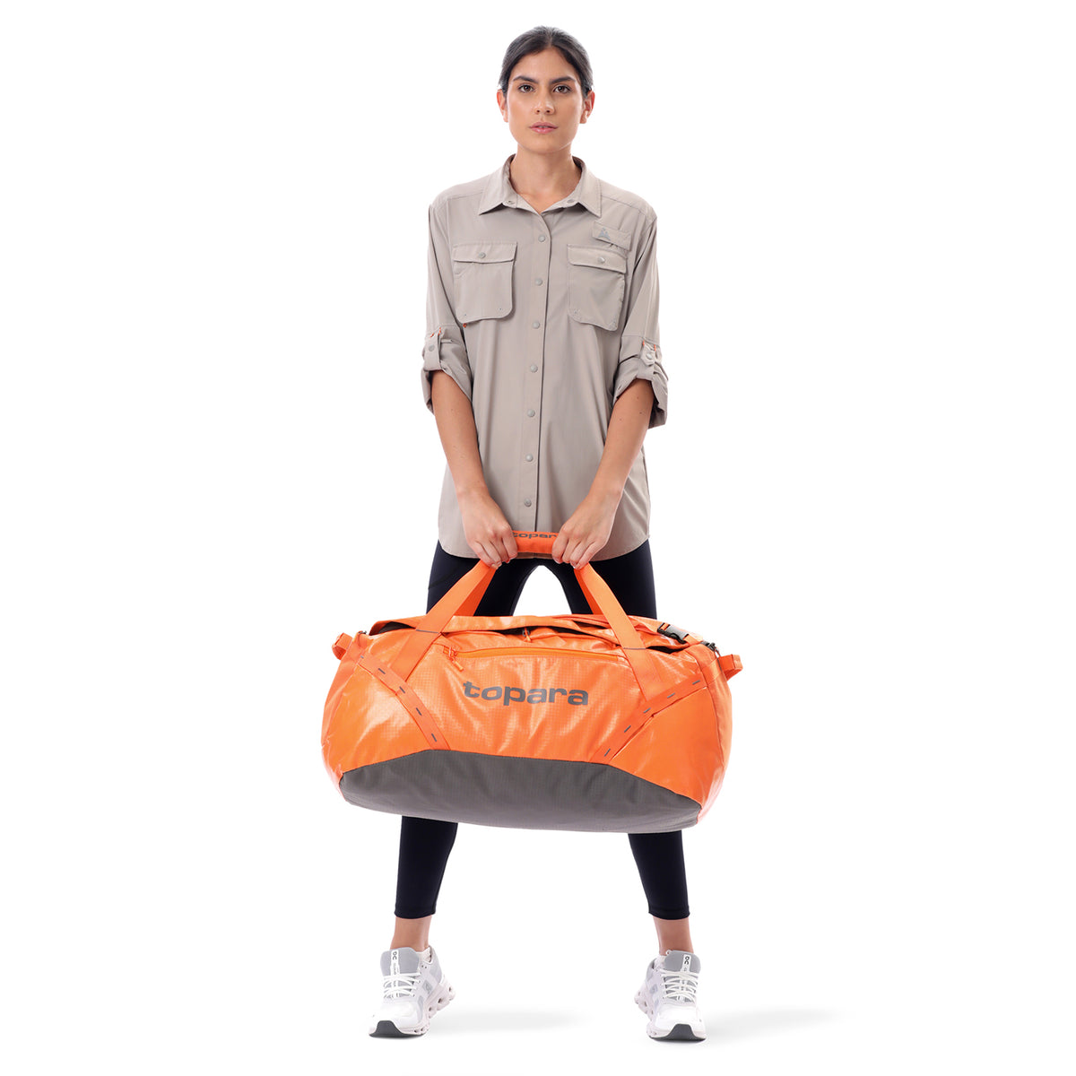 Maletín plegable Huascarán 65L para viajes largos