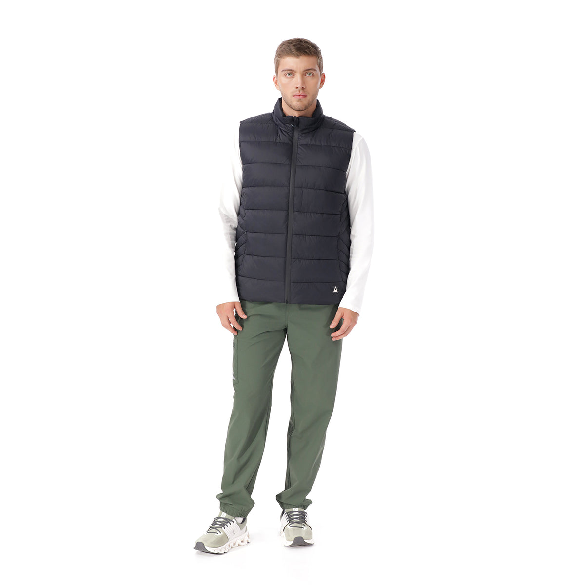 Chaleco Acolchado Térmico para Hombre Manzanares Negro