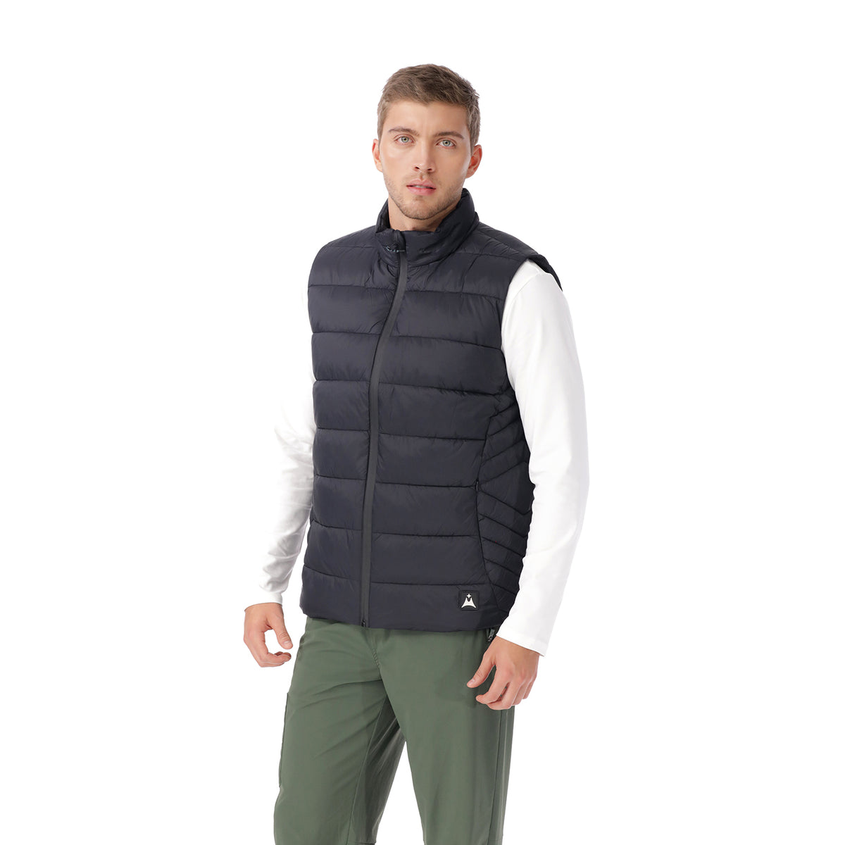 Chaleco Acolchado Térmico para Hombre Manzanares Negro