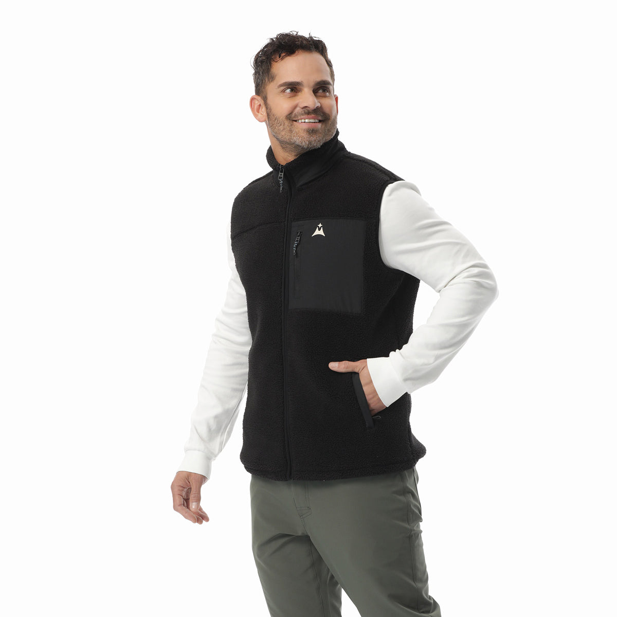 Cuello alto para protección en clima frío