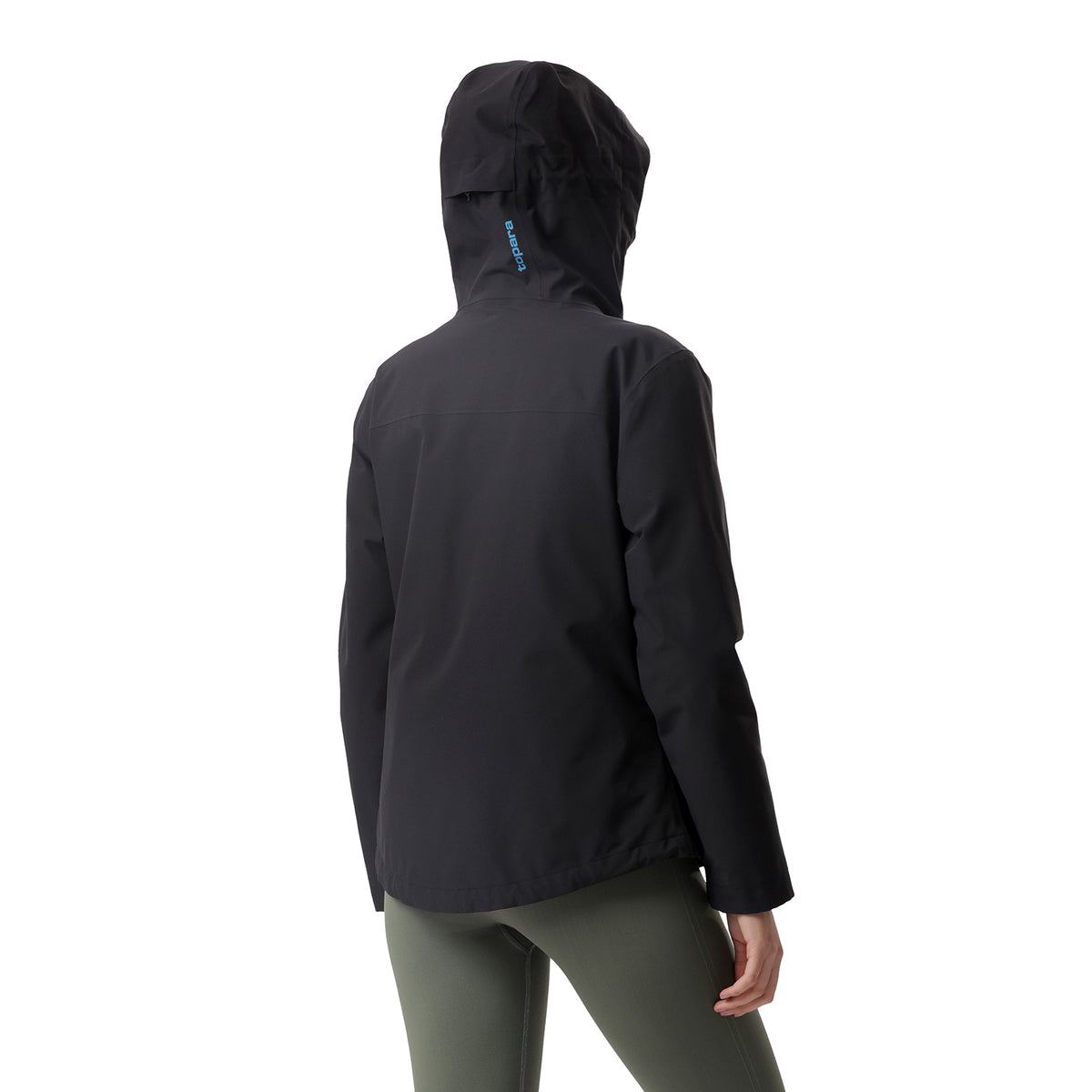 Chumpa Impermeable 4 en 1 Mujer Chingaza Negra