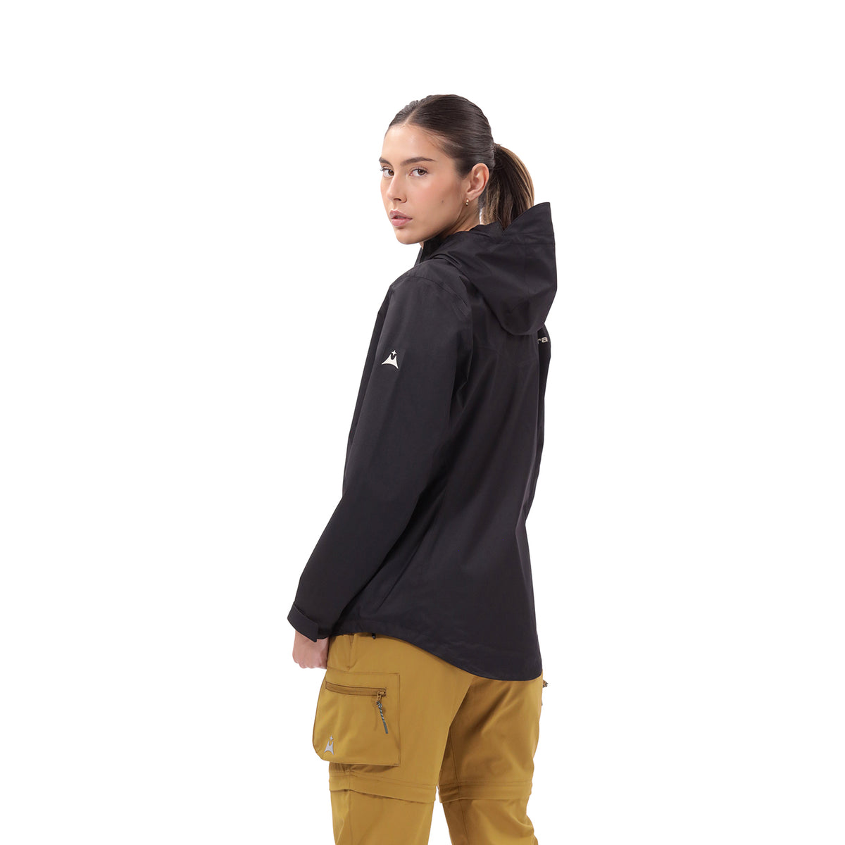 Chumpa Impermeable Mujer Monteverde Negra
