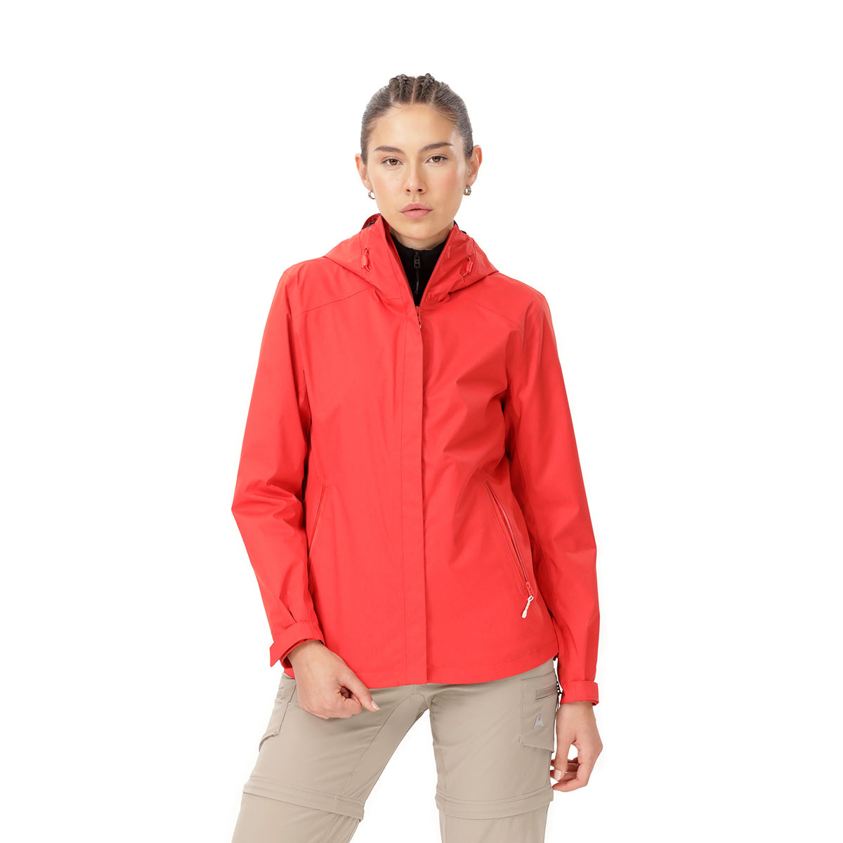 Chumpa Impermeable Mujer Monteverde Roja