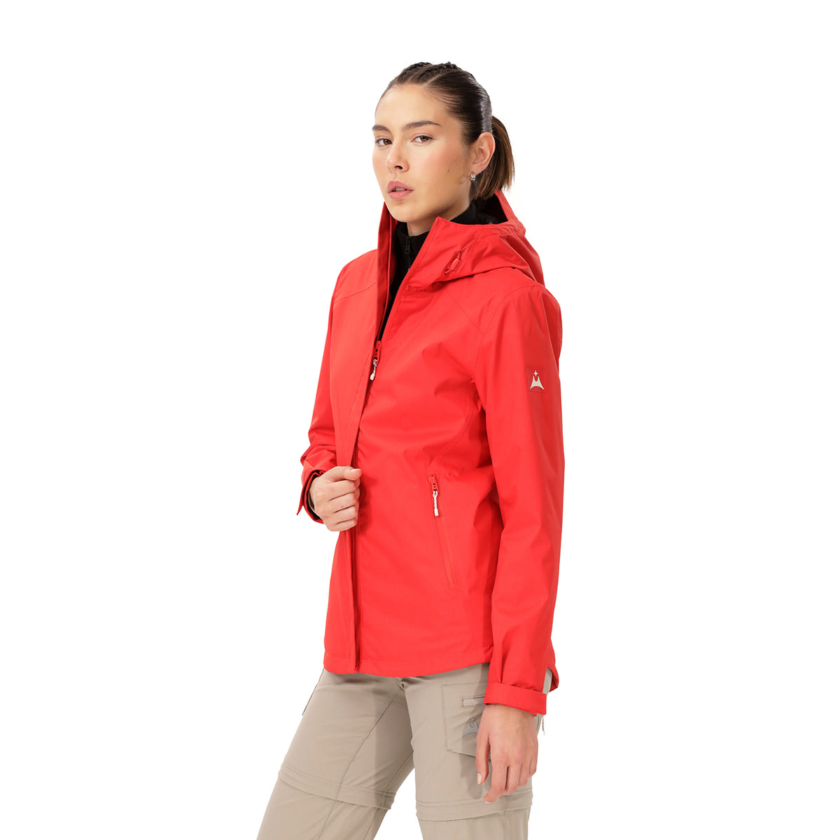 Chumpa Impermeable Mujer Monteverde Roja