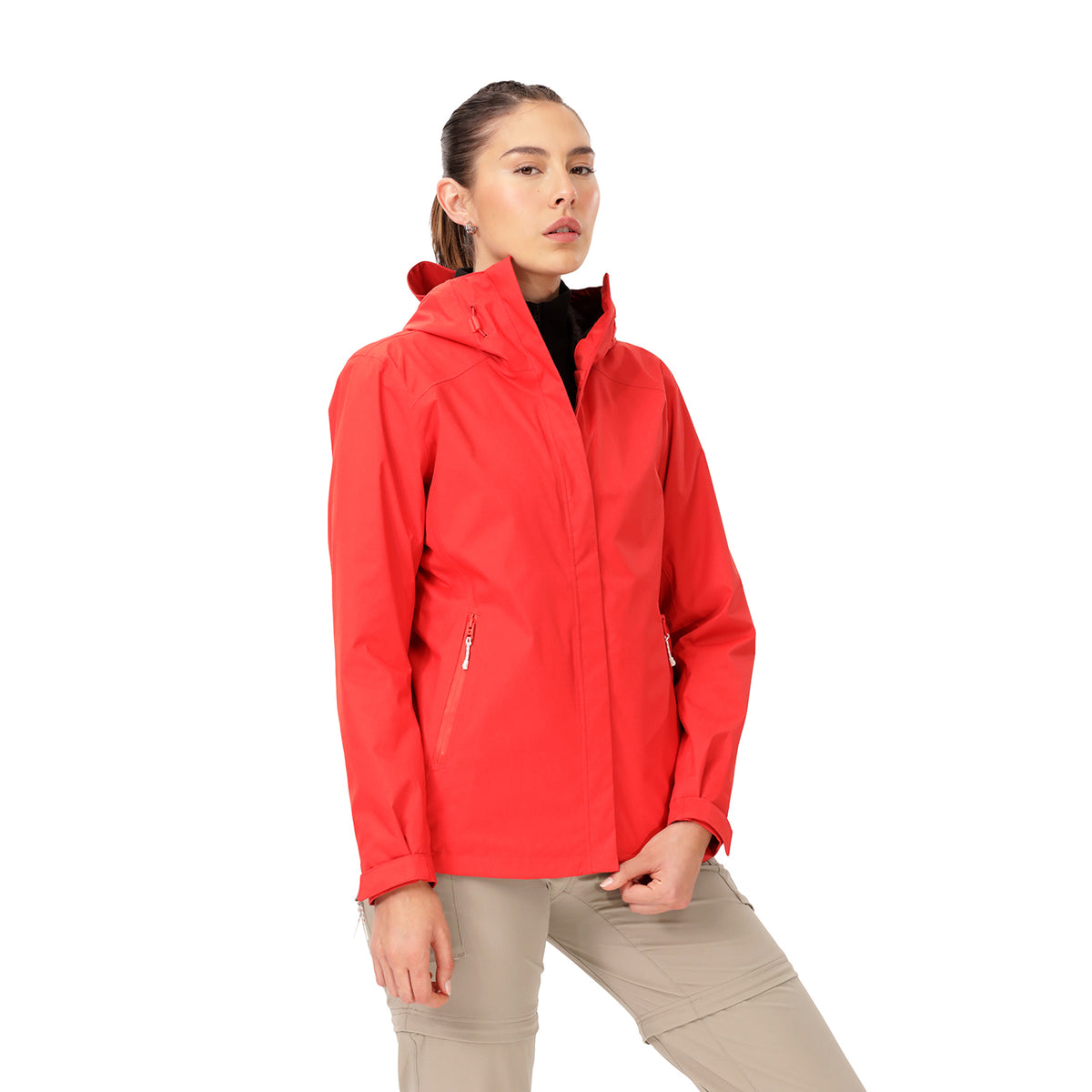 Chumpa Impermeable Mujer Monteverde Roja