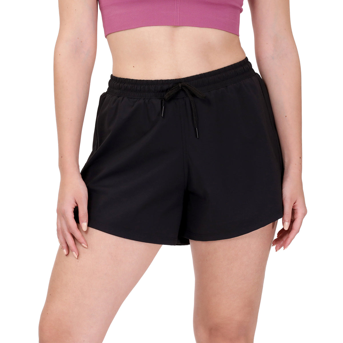 Short Pantaloneta Mujer Deportivo Rio Celeste Negro