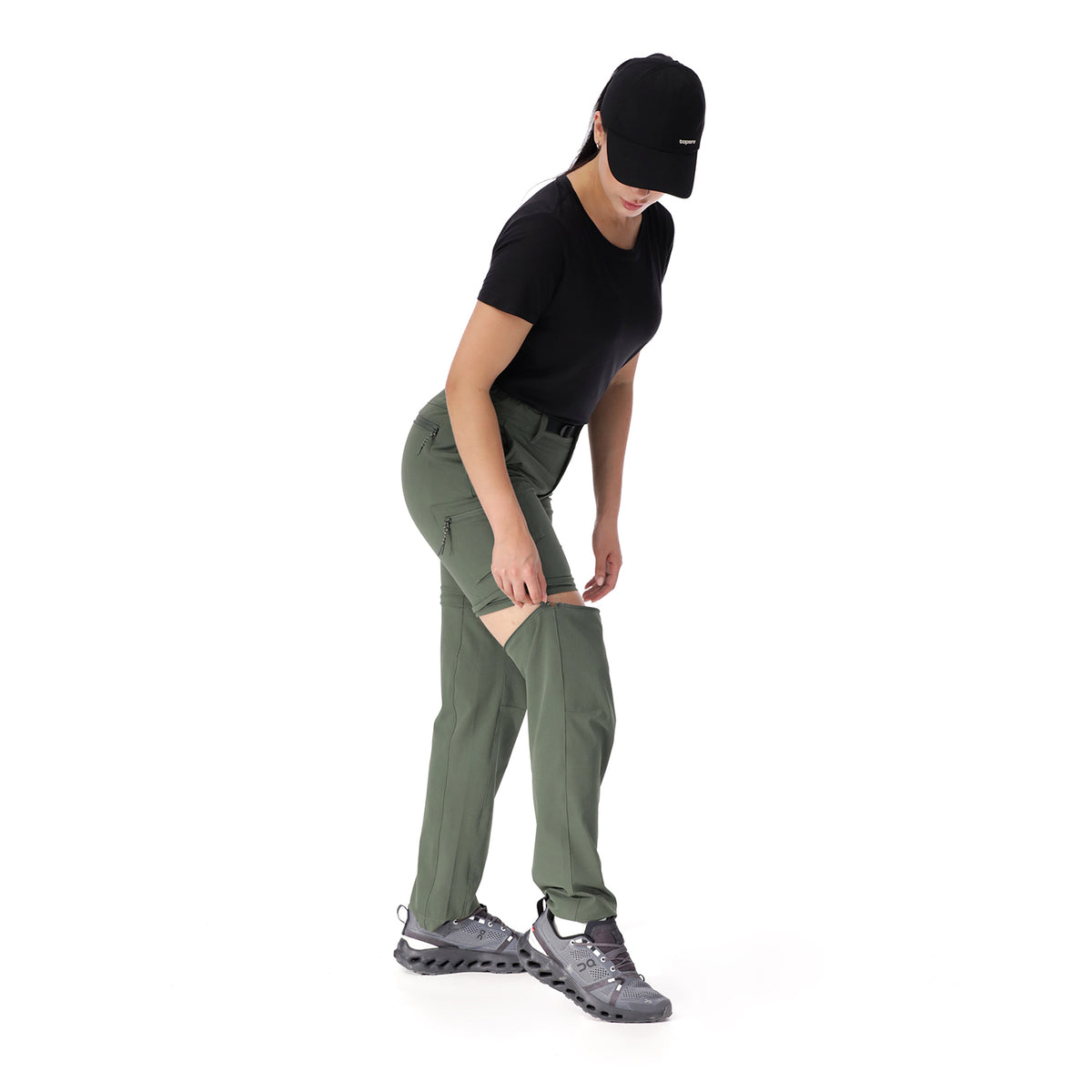 pantalón convertible para mujer