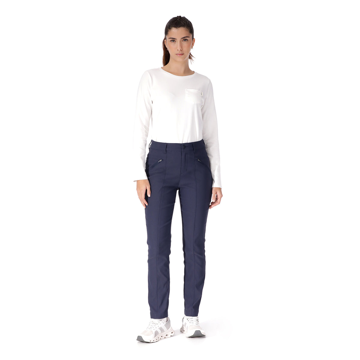 Pantalón Stretch Outdoor de Mujer Nevados Azul