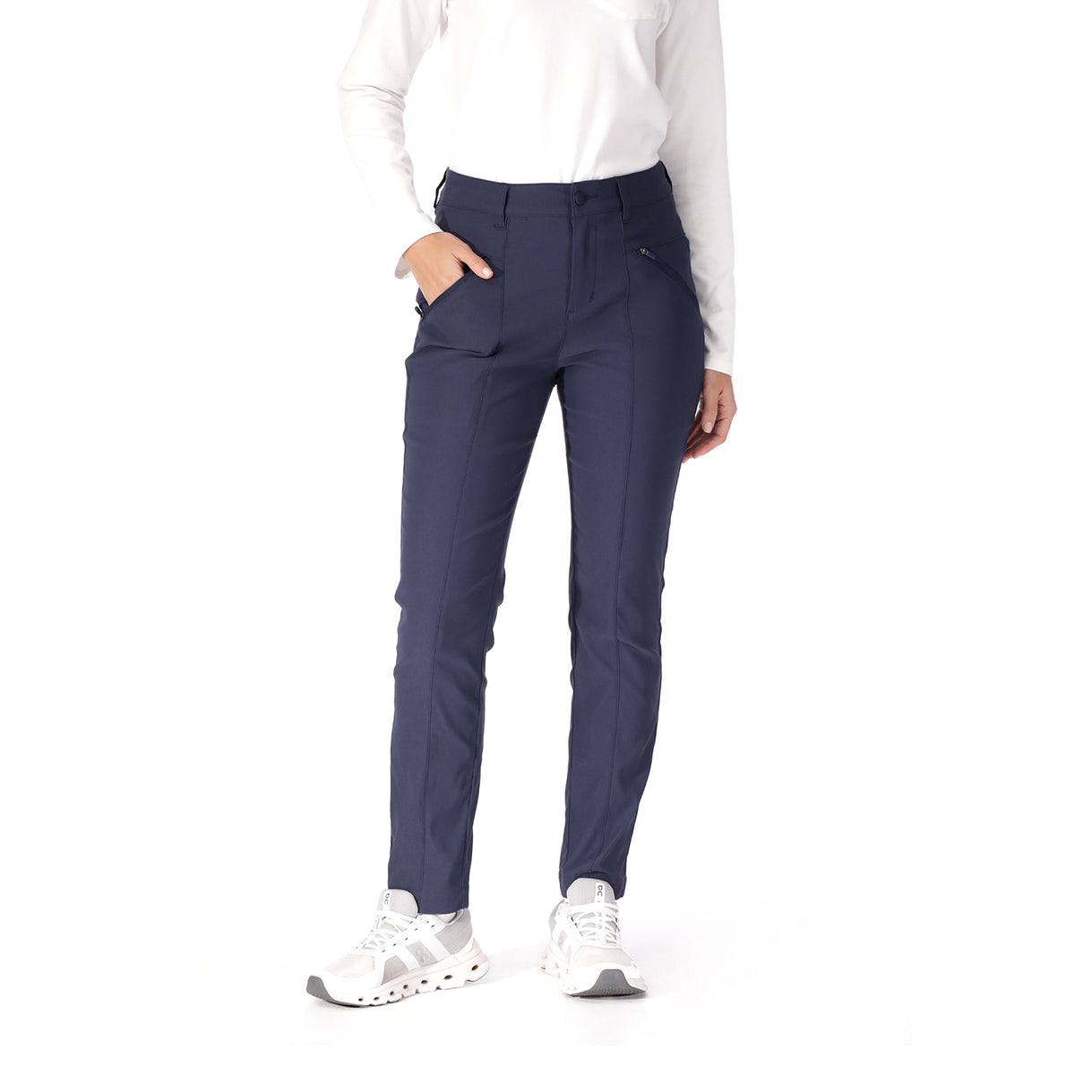 Pantalón Stretch Outdoor de Mujer Nevados Azul