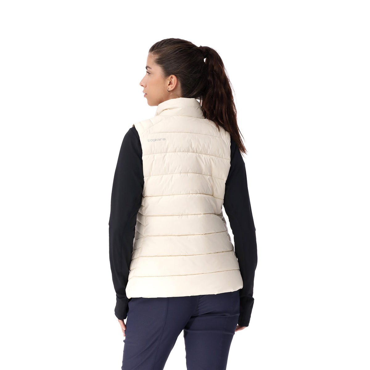 Chaleco Acolchado para Mujer Aránzazu Blanco
