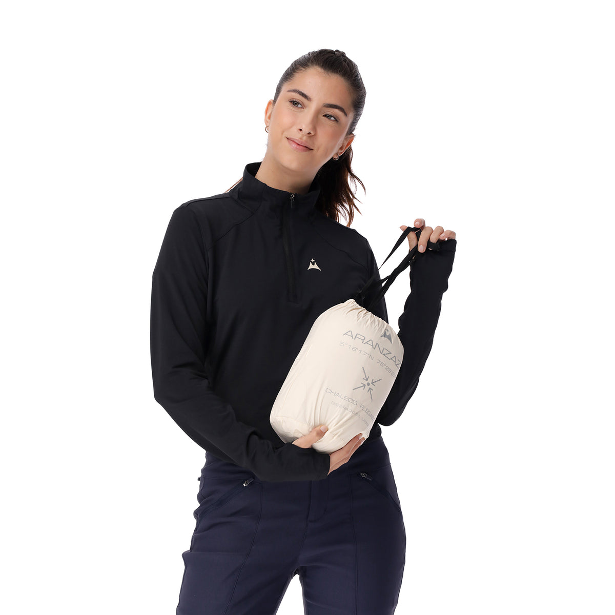 Bolsillos seguros con cremallera invisible