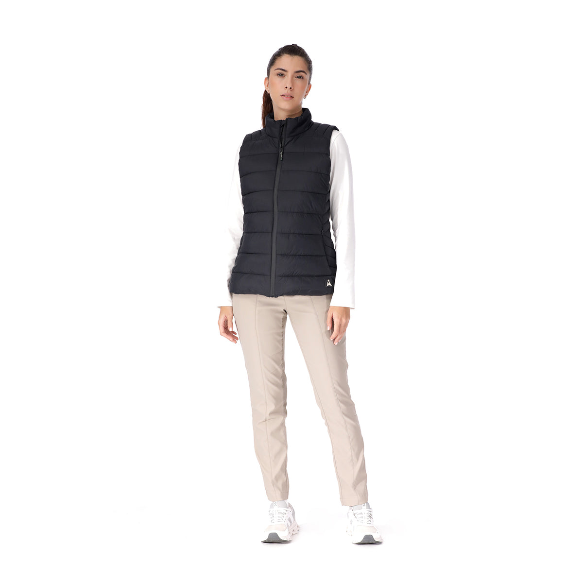 Chaleco Acolchado para Mujer Aránzazu Negro