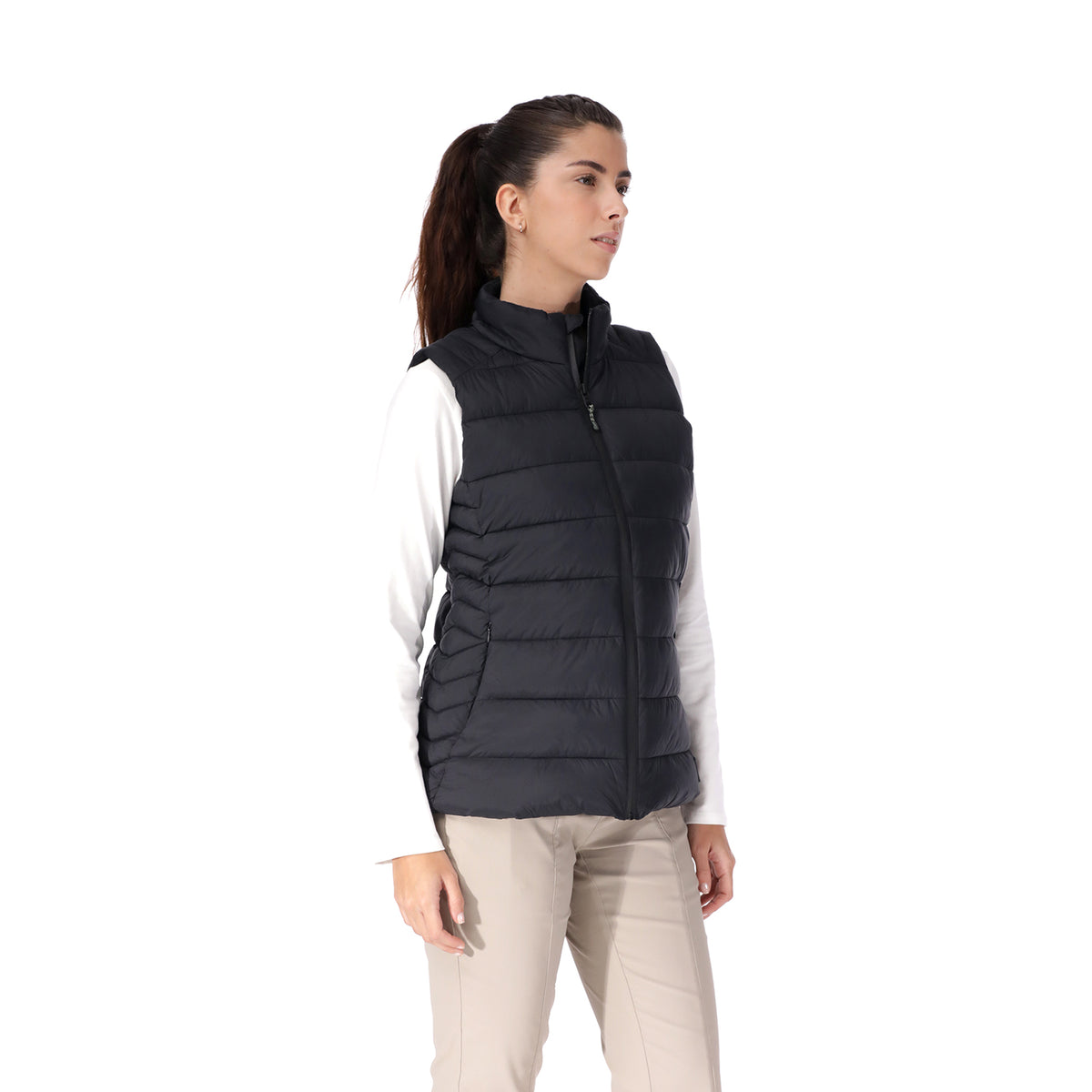 Chaleco Acolchado para Mujer Aránzazu Negro