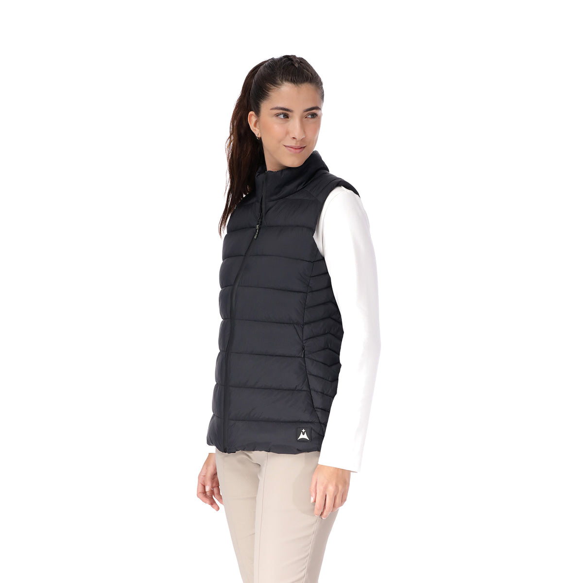 Chaleco Acolchado para Mujer Aránzazu Negro