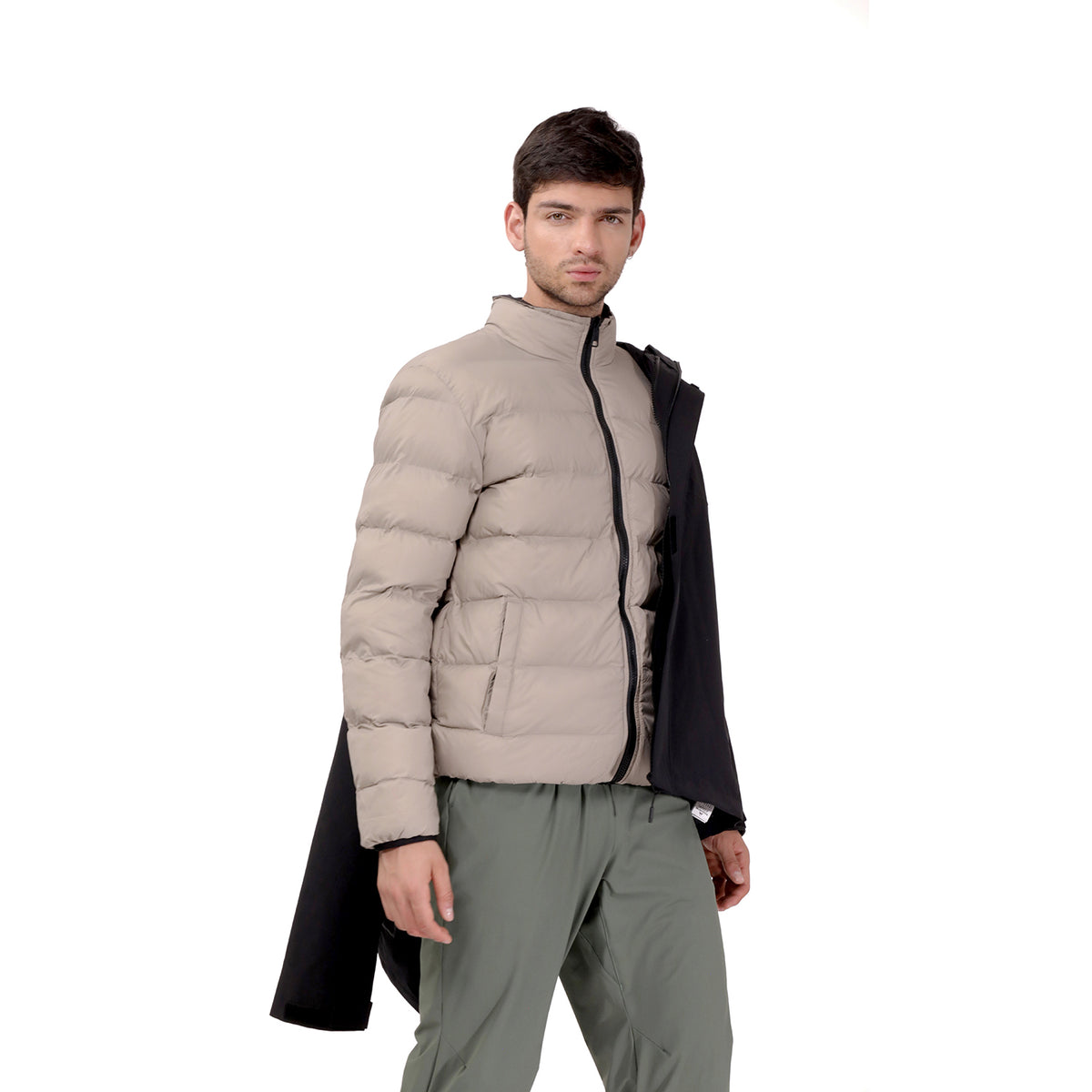 Chumpa Impermeable 4 en 1 Hombre Chingaza Negra