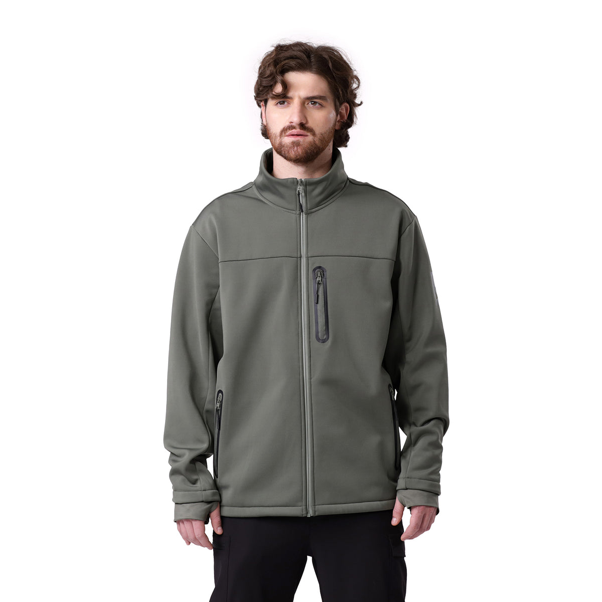 Chumpa Térmica para Hombre Glaciares Verde