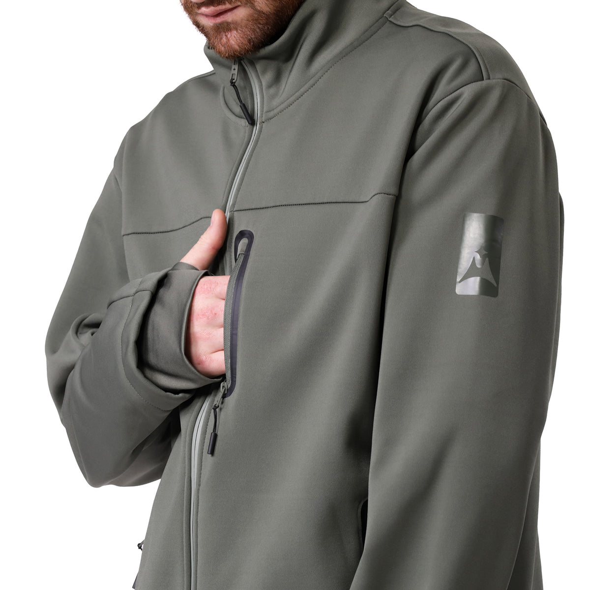 Chumpa Térmica para Hombre Glaciares Verde