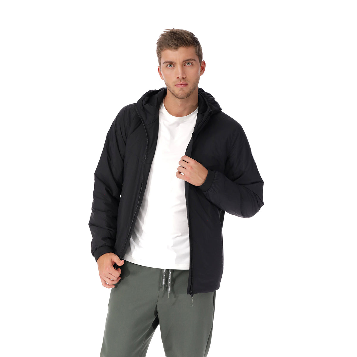 Chumpa Liviana para Hombre Moyas Negra