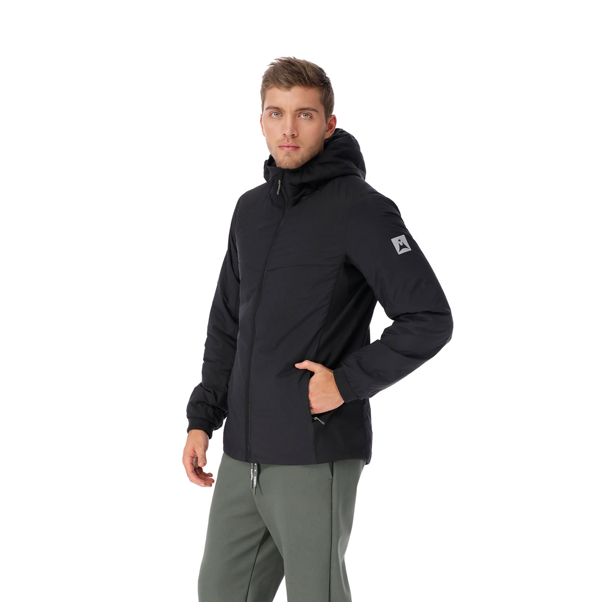 Chumpa Liviana para Hombre Moyas Negra