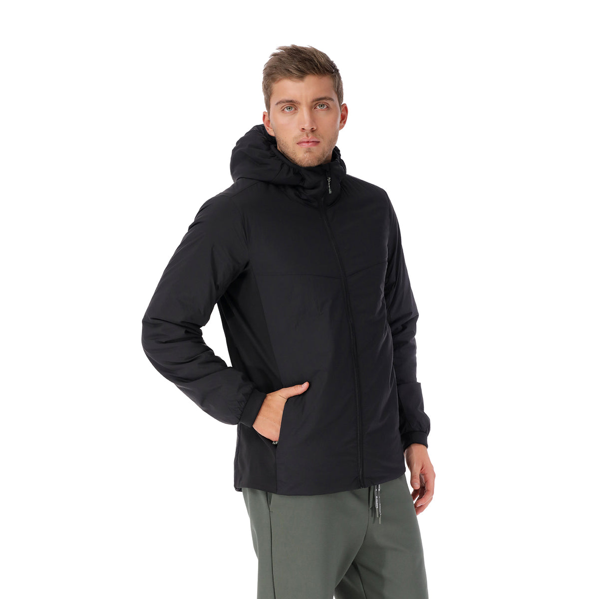 Chumpa Liviana para Hombre Moyas Negra