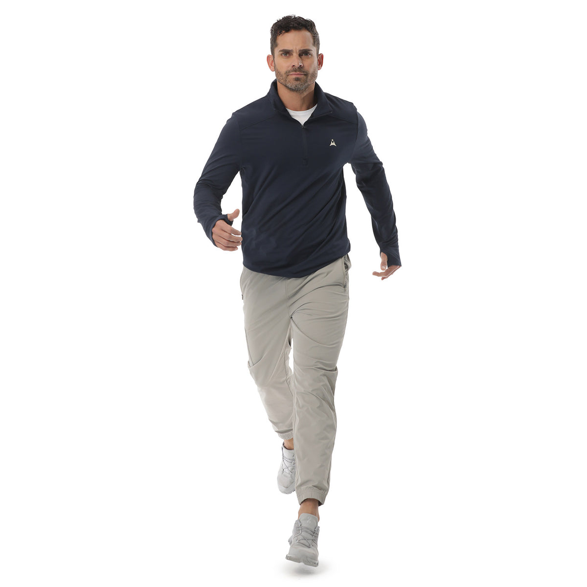 Suéter Liviano Cerrado Hombre Nus Azul Claro
