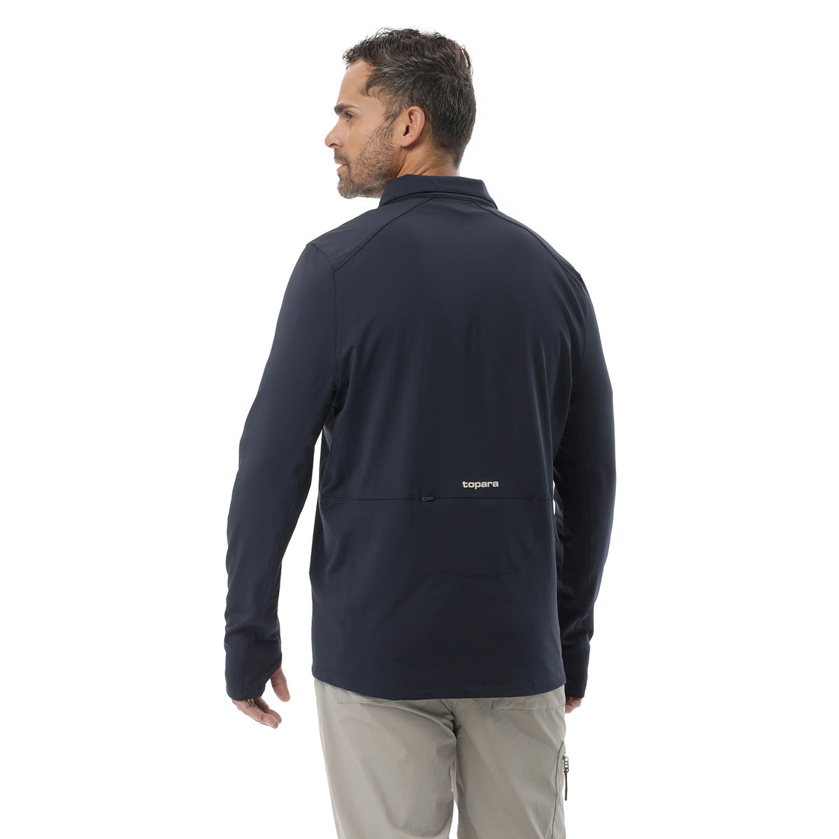 Suéter Liviano Cerrado Hombre Nus Azul Claro