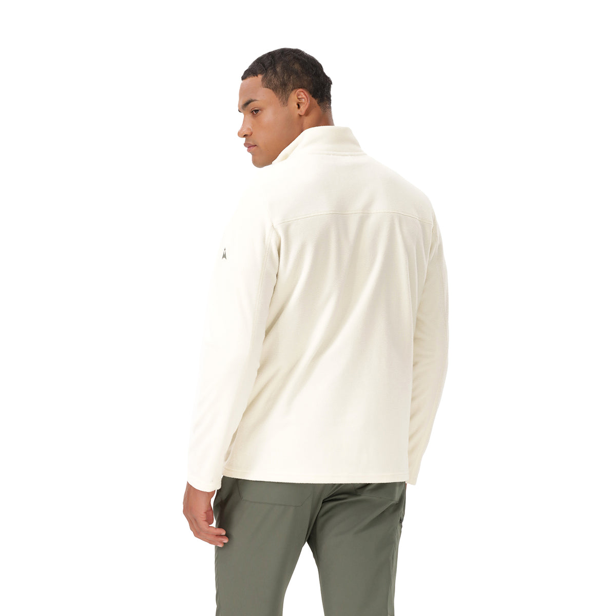 Suéter Polar Abierto para Hombre Pucón Beige