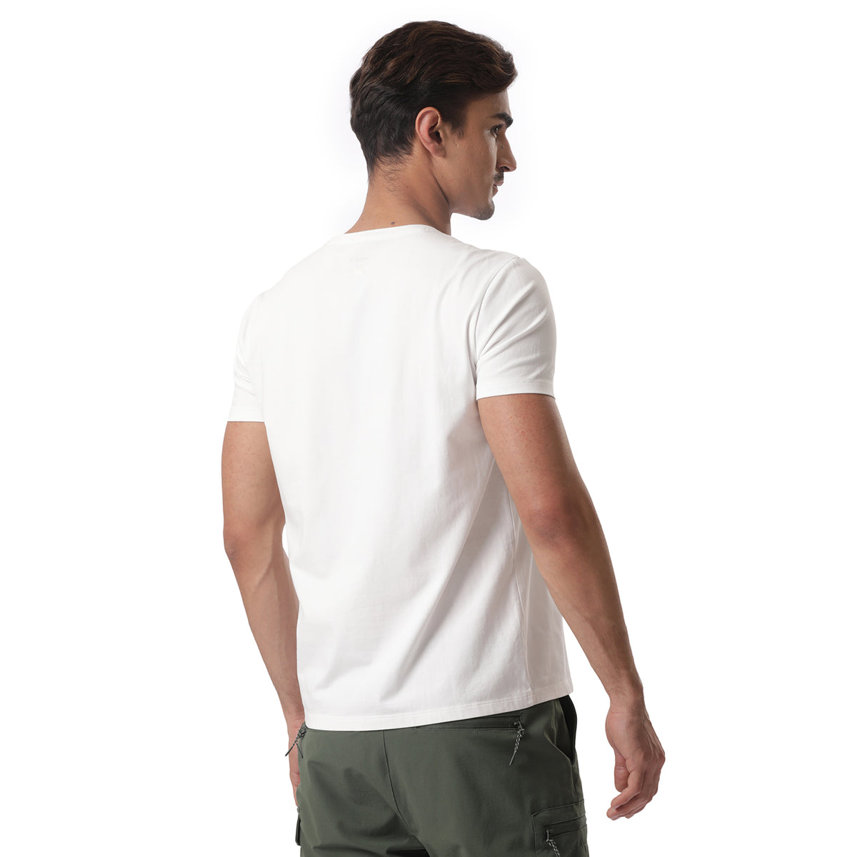 Camiseta básica Hombre Guajira Blanca