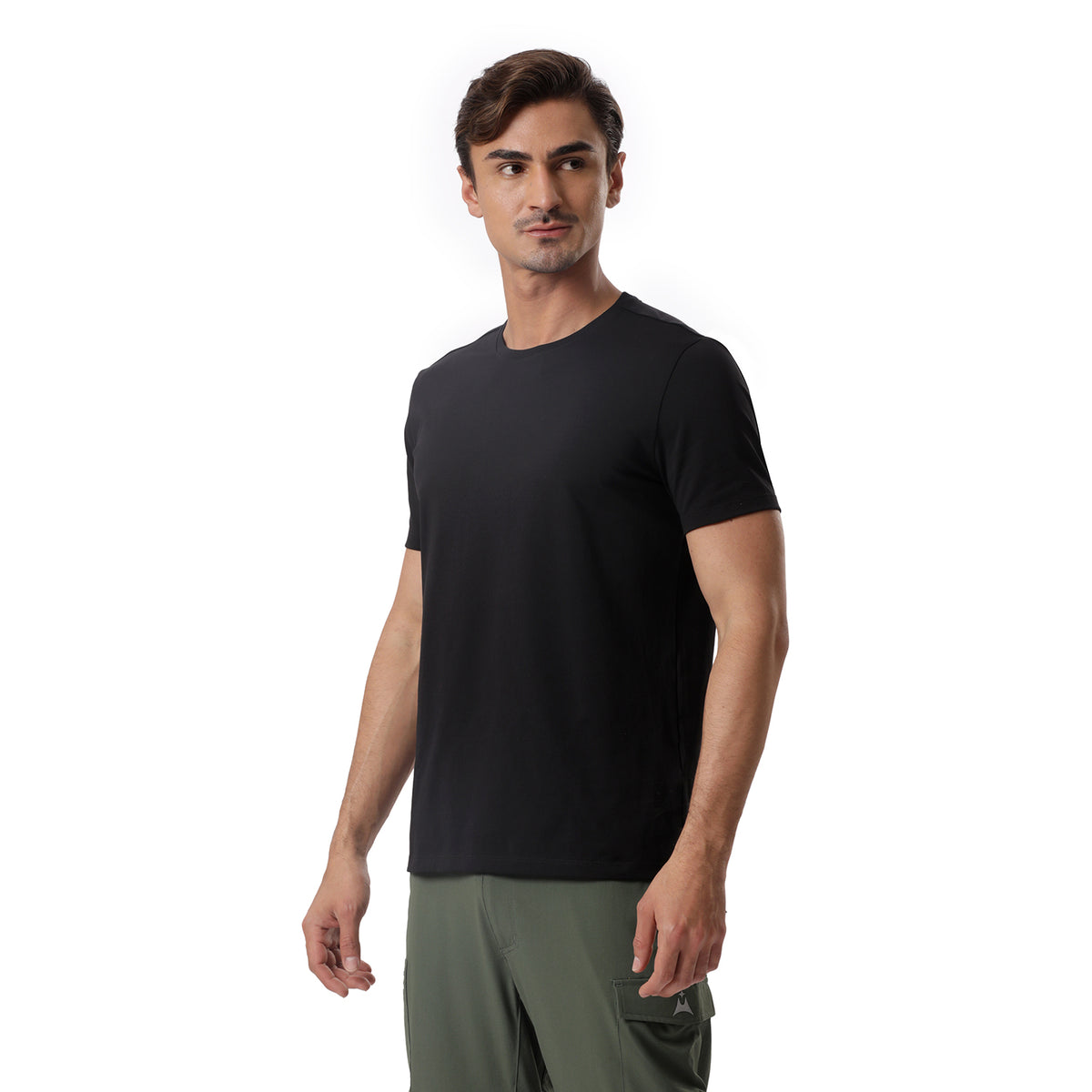 Camiseta básica Hombre Guajira Negra