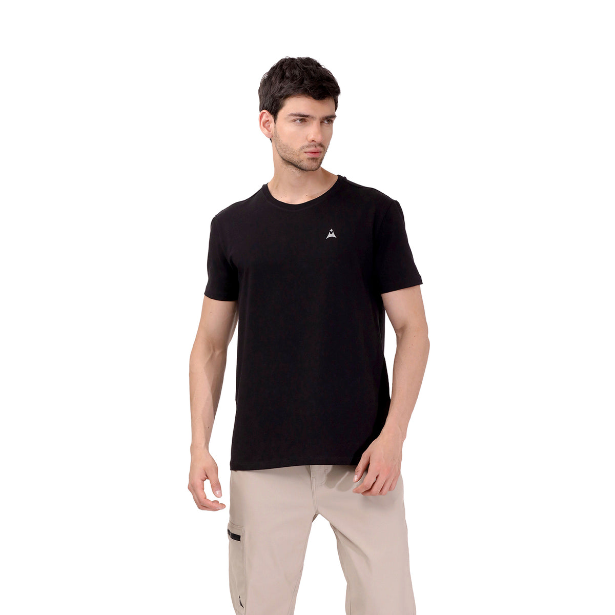 Camiseta Básica Hombre Mavecure Negra