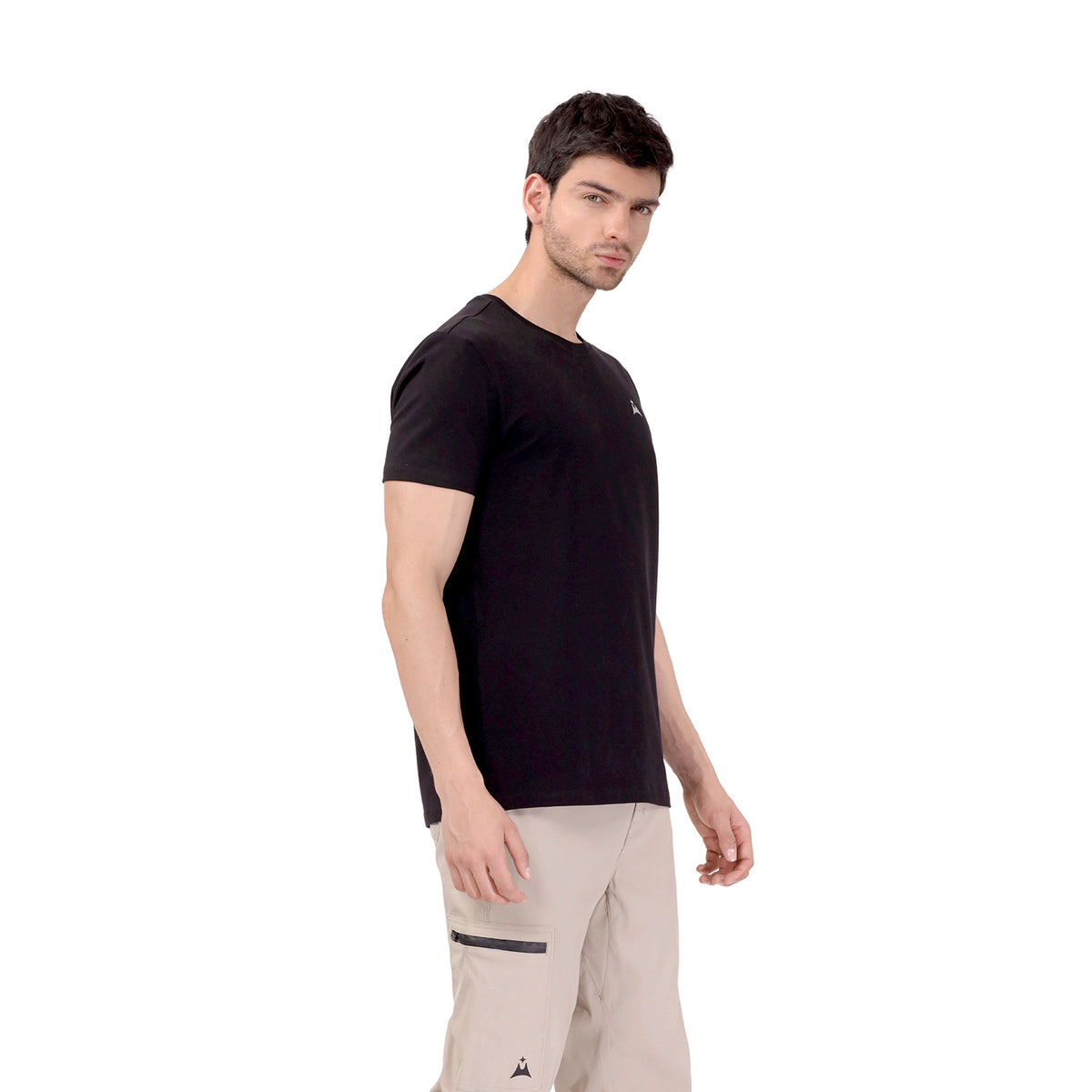 Camiseta Básica Hombre Mavecure Negra