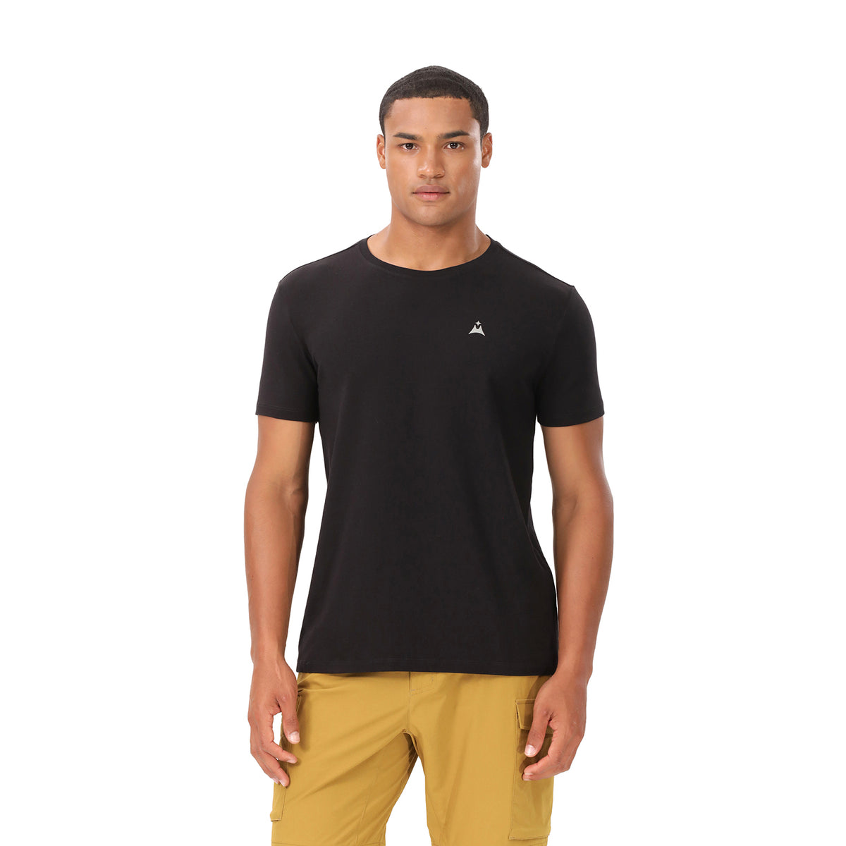 Camiseta Básica Hombre Mavecure Negra