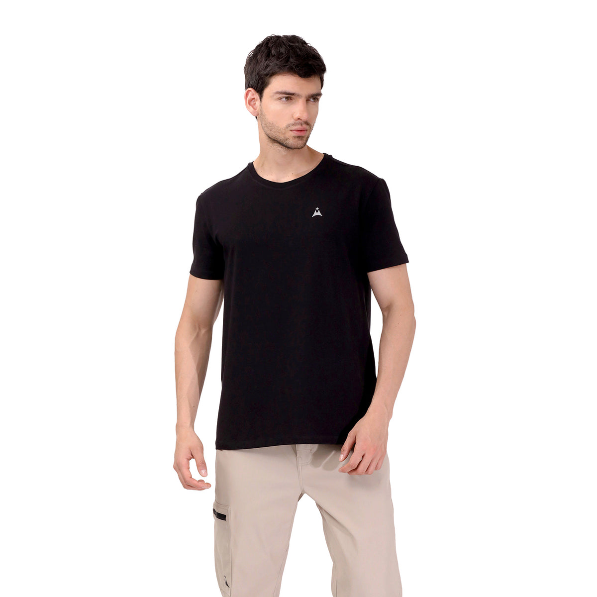 Camiseta Básica Hombre Mavecure Negra