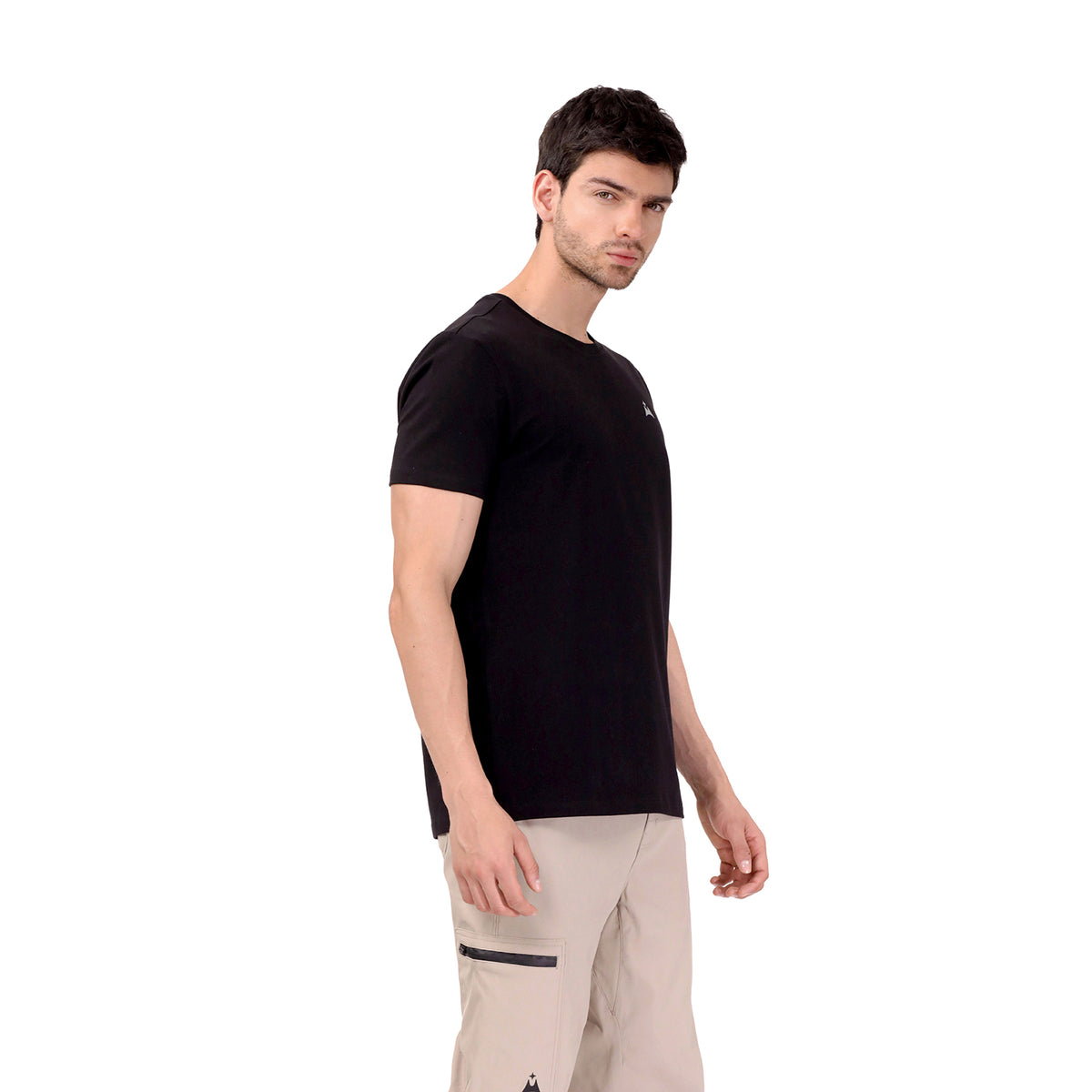 Camiseta Básica Hombre Mavecure Negra