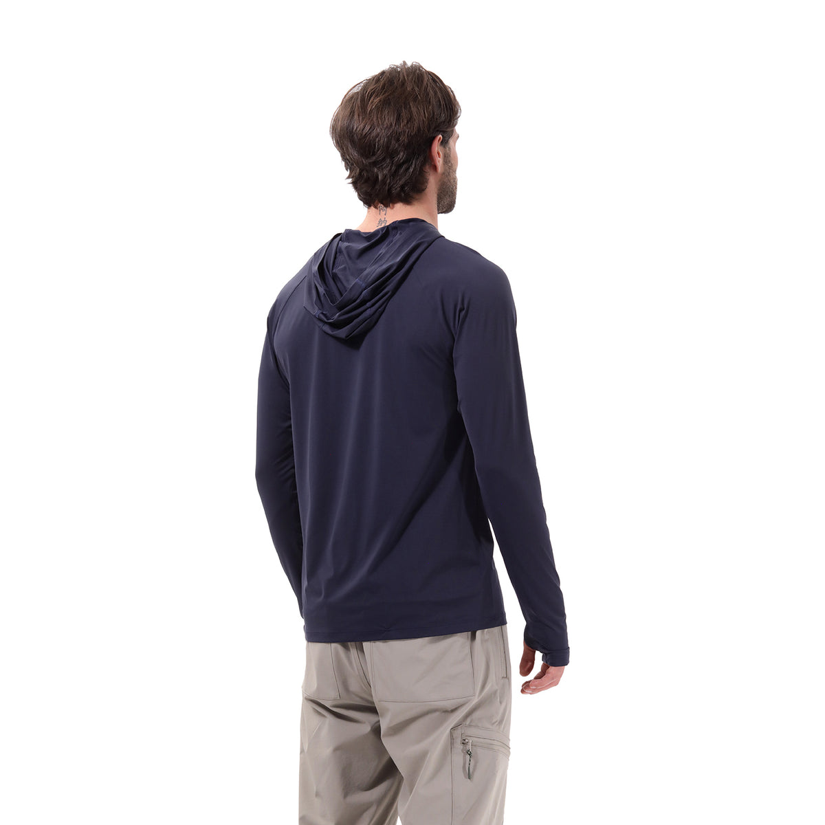 Camiseta Deportiva Manga Larga para Hombre Tolú Azul