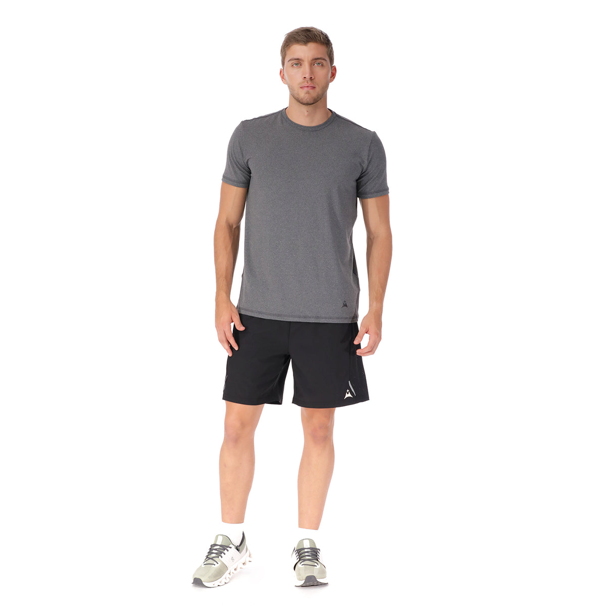 Short Pantaloneta Deportiva Hombre Huacachina Negro