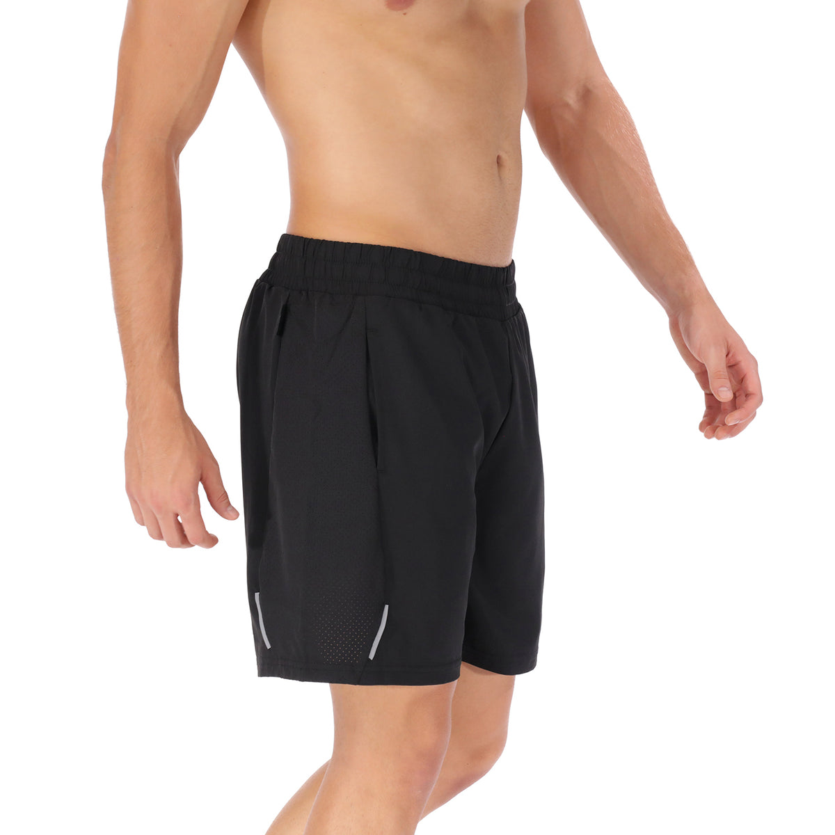 Short Pantaloneta Deportiva Hombre Huacachina Negro