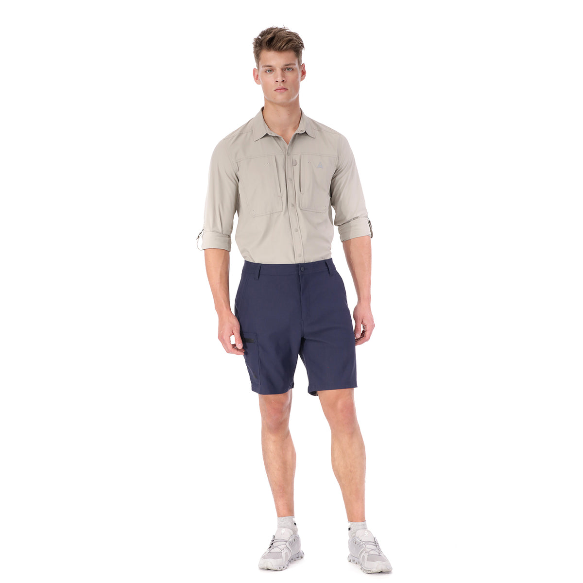 Short Pantaloneta Outdoor Hombre Atacama Azul