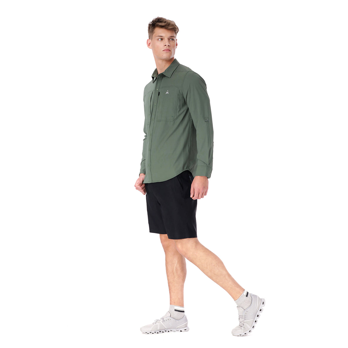 Camisa Para Pesca Hombre Amazonas Verde Protección UV
