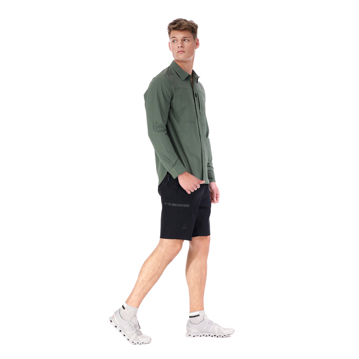 Camisa Para Pesca Hombre Amazonas Verde Protección UV
